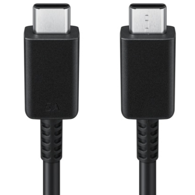 Дата кабель USB-C to USB-C black Samsung (EP-DA705BBRGRU) - фото 2 Дата кабель USB-C to USB-C black Samsung (EP-DA705BBRGRU) - фото 2
