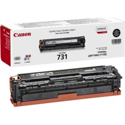 Картридж Canon 731 Black, для LBP7100/7110 (6272B002) - фото 1 Картридж Canon 731 Black, для LBP7100/7110 (6272B002) - фото 1