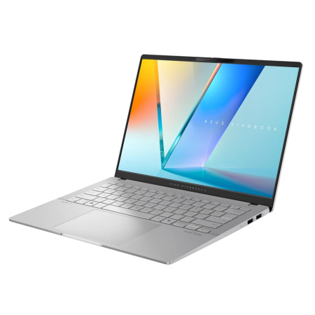 ASUS Ноутбук Vivobook S 14 M5406NA-QD080 14" WUXGA OLED, AMD R5-7535HS, 16GB, F512GB, UMA, NoOS, Сріблястий - фото 3