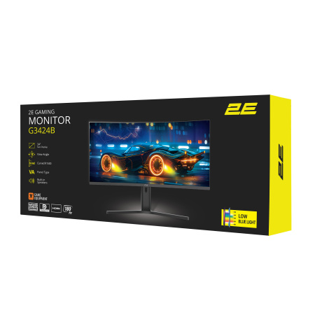 2E Gaming Монітор 34" G3424B 2xHDMI, DP, VA, 3440x1440, 180Hz, 1ms, NTSC 85%, CURVED, FreeSync, HAS - фото 17
