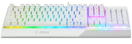 Геймерська клавіатура MSI Vigor GK30 WHITE UA, білий - фото 5