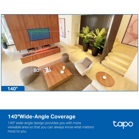 IP-Камера TP-LINK Tapo C125 4MP N300 microSD motion detection, штучний інтелект - фото 3