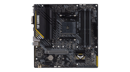 Материнcька плата ASUS TUF GAMING A520M-PLUS II sAM4 A520 4xDDR4 HDMI DP D-Sub mATX - фото 1