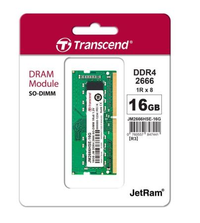 Transcend Пам'ять до ноутбука DDR4 2666 16GB - фото 2
