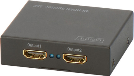 Digitus Подовжувач 4K HDMI Splitter, 2-port - фото 1
