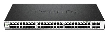 Комутатор D-Link DGS-1210-52/ME revB 48xGE, 4xSFP, MetroEthernet
