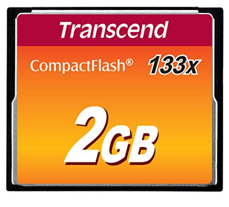 Transcend Карта пам'яті CF 2GB 133X - фото 1