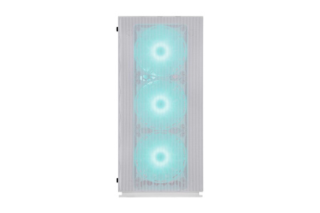 Корпус 2E GAMING Virtus Neo G3301NW без БЖ 2xUSB3.0, 1xUSB2.0, 3x140мм ARGB, 1x120мм ARGB, VGA 340мм, LCS ready, контролер з пультом, TG Side Panel, ATX, білий - фото 11