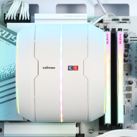 Процесорний кулер Zalman ZET5, ARGB LGA 1851, 1700, 1200, 115x, AM5, AM4,  4pin PWM, 3pin+5VARGB, TDP200W, білий - фото 10