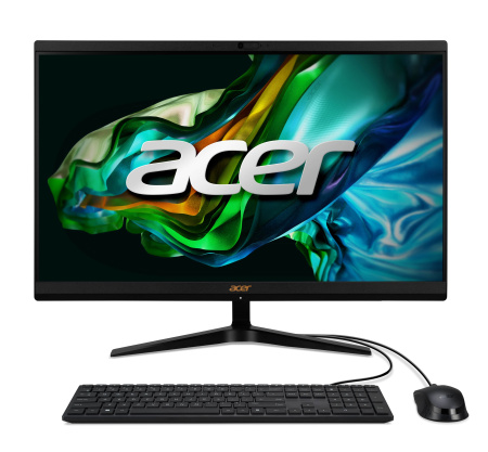 Комп'ютер персональний моноблок Acer Aspire C24-1800 23.8" FHD, Intel i3-1305U, 16GB, F512GB, UMA, WiFi, кл+м, без ОС, чорний - фото 1