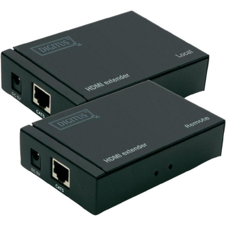 Набір подовжувачів DIGITUS HDMI (CAT 6/6a/7), EDID, 1x вихід HDMI, FHD, 1080p, 50 м - фото 1