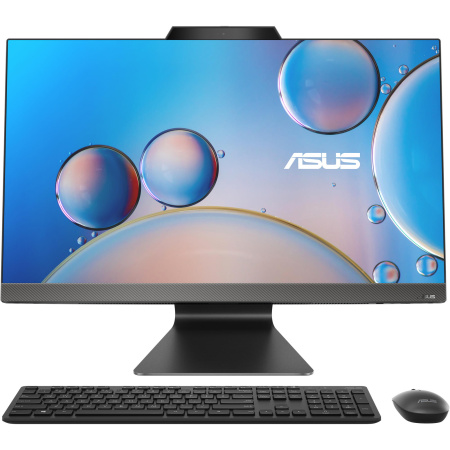 ASUS Комп'ютер персональний моноблок M3702WFAK-BPE0090 27" FHD AG, AMD R5-7520U, 16GB, F512GB, UMA, WiFi, кл+м, без ОС, чорний - фото 1