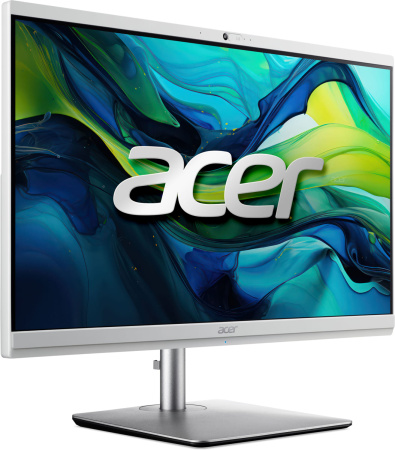 Acer Комп'ютер персональний моноблок Aspire C24-195ES 23.8" FHD Intel U7-155U, 16GB, F512GB, UMA, WiFi, кл+м, 3р, без ОС, сірий - фото 3