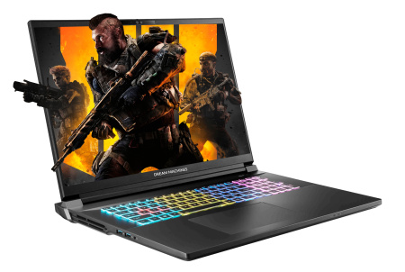 Ноутбук Dream Machines RX5090-18 18UHD+, Intel U9-275HX, 32GB, F2TB, NVD5090-24, DOS, чорний - фото 2