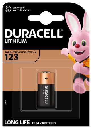 Літієва батарейка Duracell High Power 123 3V, (CR123 / CR123A / CR17345), 1 шт. - фото 4