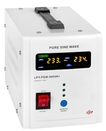 Джерело безперебійного живлення LogicPower LPY-PSW-500VA+ - фото 3