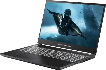 Ноутбук Dream Machines RG5050-15 15.6FHD IPS, Intel i7-13620H, 32GB, F1TB, NVD5050-8, DOS, чорний - фото 3