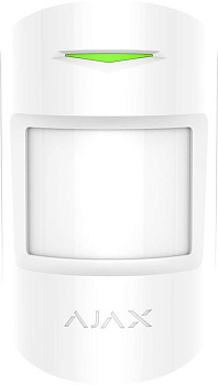 Ajax Датчик руху MotionProtect Plus, Jeweler, Бездротовий, білий Ajax Датчик руху MotionProtect Plus, Jeweler, Бездротовий, білий