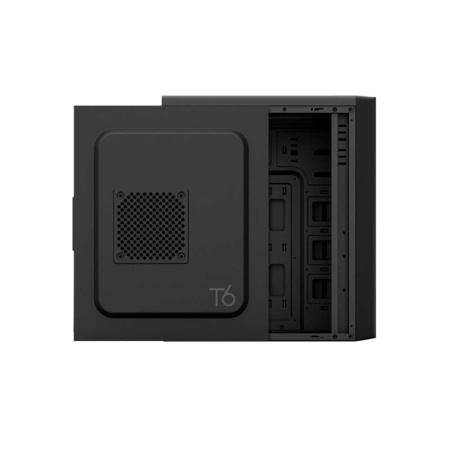 Zalman Корпус T6, без БЖ, 1xUSB3.0, 2xUSB2.0, 1x120mm Black fan, Perforated Side, ATX, Black - фото 4