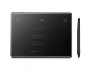 Графічний планшет Huion 4.8"x3" H430P, microUSB, чорний