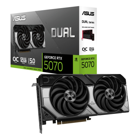 Відеокарта ASUS GeForce RTX 5070 12GB GDDR7 OC DUAL-RTX5070-O12G - фото 8