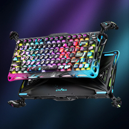 Клавіатура механічна GravaStar Mercury V75 Pro 80keys, Magnetic Jade Gaming, 8K, USB-A, RGB, Neon Graffiti - фото 3 Клавіатура механічна GravaStar Mercury V75 Pro 80keys, Magnetic Jade Gaming, 8K, USB-A, RGB, Neon Graffiti - фото 3