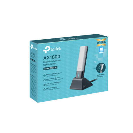 Адаптер WiFi TP-LINK Archer TX20UH AX1800, USB - фото 10