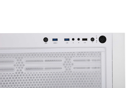 Корпус 2E GAMING Virtus Neo G3301NW без БЖ 2xUSB3.0, 1xUSB2.0, 3x140мм ARGB, 1x120мм ARGB, VGA 340мм, LCS ready, контролер з пультом, TG Side Panel, ATX, білий - фото 16