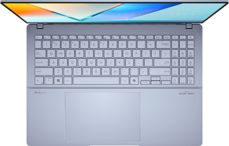 ASUS Ноутбук Vivobook S 16 S5606CA-RI142W 16" 3K OLED, Intel Ultra 7 255H, 32GB, F1TB, UMA, Win11, Блакитний - фото 13