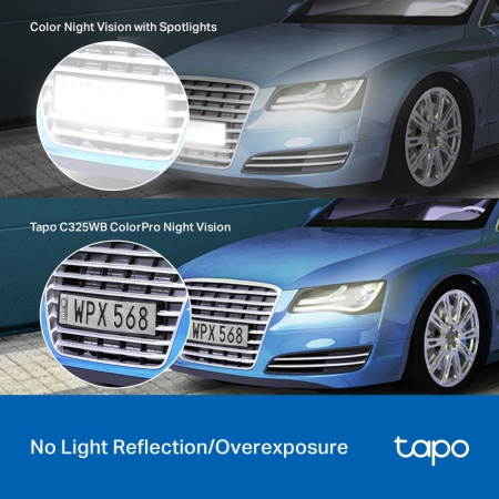 IP-Камера TP-LINK Tapo C325WB 4MP N300 microSD зовнішня ColorPro - фото 3