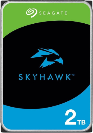 Seagate Жорсткий диск 2TB 3.5" 256MB SATA SkyHawk - фото 1
