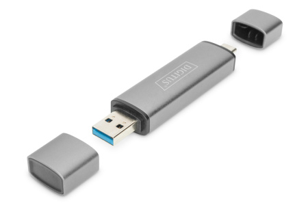 Digitus Кардрідер USB-C/USB 3.0 SD/MicroSD - фото 6