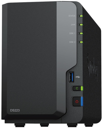 Synology Мережеве сховище NAS DS223 - фото 2