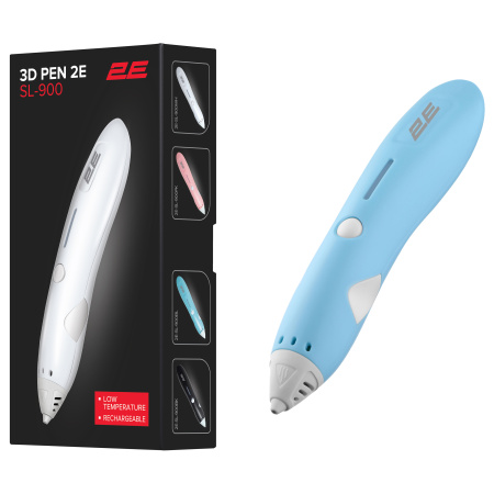 Ручка 3D 2E SL_900, PCL, Aкб 500mAh, блакитний - фото 1