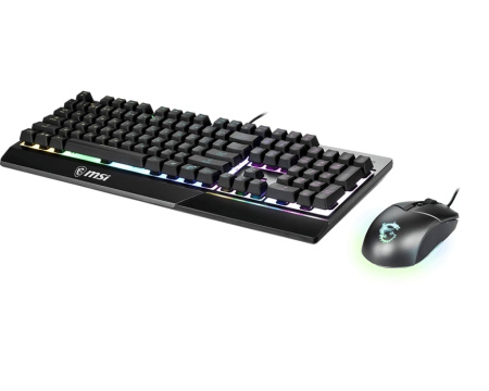 MSI Комплект клавіатура та миша Vigor GK30 COMBO UA USB, EN/UKR/RU, RGB - фото 2 MSI Комплект клавіатура та миша Vigor GK30 COMBO UA USB, EN/UKR/RU, RGB - фото 2