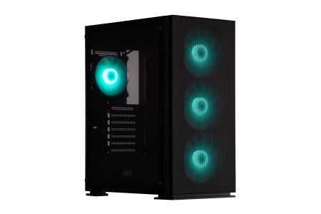 Корпус 2E GAMING Virtus Neo G3301N без БЖ 2xUSB3.0, 1xUSB2.0, 3x140мм ARGB, 1x120мм ARGB, VGA 340мм, LCS ready, контролер з пультом, TG Side Panel, ATX, чорний - фото 6 Корпус 2E GAMING Virtus Neo G3301N без БЖ 2xUSB3.0, 1xUSB2.0, 3x140мм ARGB, 1x120мм ARGB, VGA 340мм, LCS ready, контролер з пультом, TG Side Panel, ATX, чорний - фото 6