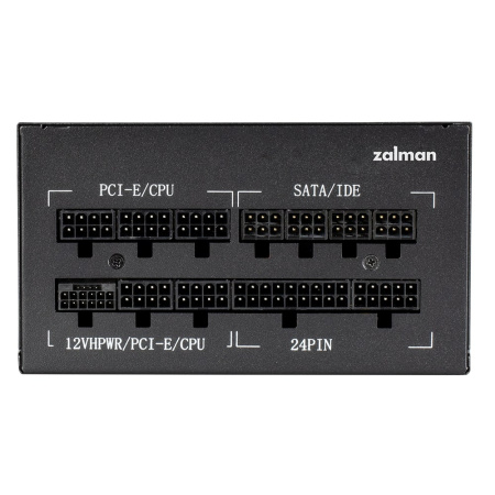 Блок живлення Zalman Teramax 2  (850W), >90%, 80+ Gold, 120мм, 1xMB 28pin (18+10), 2xCPU 8pin(4+4), 3xMolex, 12xSATA, 4xPCIe 8pin(6+2), 1xPCIe GEN5 16pin, Fully Modular - фото 3