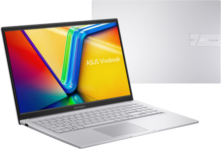 ASUS Ноутбук Vivobook 15 X1504ZA-BQ066 15.6" FHD IPS, Intel i5-1235U, 16GB, F512GB, UMA, NoOS, Сріблястий - фото 4 ASUS Ноутбук Vivobook 15 X1504ZA-BQ066 15.6" FHD IPS, Intel i5-1235U, 16GB, F512GB, UMA, NoOS, Сріблястий - фото 4