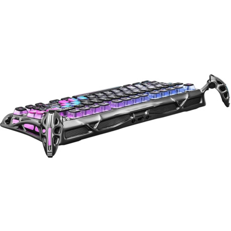 Клавіатура механічна GravaStar Mercury K1 Pro 80keys, GravaStar x Kailh Speedy Mint, BT/WL/USB, cyberpunk - фото 15