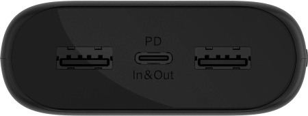 Belkin Акумулятор портативний літій-іонний Power Bank 20000мА·год, 20Вт, 2хUSB-A/USB-C, чорний - фото 5