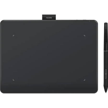 Графічний планшет Huion 6.3"x3,9" Inspiroy Frego S, BT, USB-C, чорний - фото 1