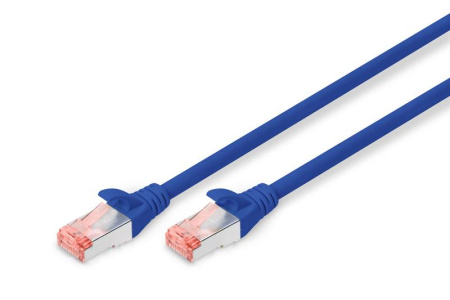 Digitus CAT 6 S-FTP[Патч-корд CAT 6 S-FTP, 5м, AWG 27/7, LSZH, синій] - фото 1