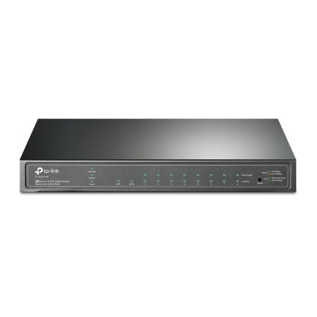 Комутатор TP-LINK SG2210P 8xGE (8xPoE), 2xSFP, 61Вт, WebSmart - фото 3