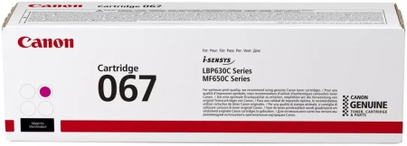 Картридж Canon 067 MF651Cw/MF655Cdw/MF657Cdw/LBP631Cw/LBP633Cdw Magenta (1250 стор.) - фото 1