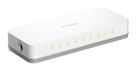Комутатор D-Link GO-SW-8E 8xFE, Некерований - фото 3