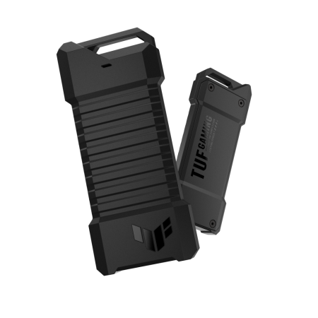 Портативний корпус ASUS для SSD TUF GAMING A1 ESD-T1A/BLK/G/AS PCIe NVMe M.2 2230/2242/2260/2280 USB Type-C 3.2 Gen 2x1 - фото 9