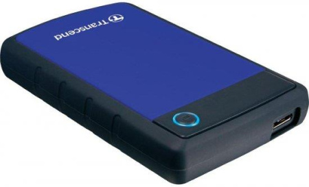 Transcend Портативний жорсткий диск 4TB USB 3.1 StoreJet 25H3 Blue - фото 2