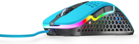 Миша Xtrfy M4, USB-A, RGB, Miami Blue - фото 7