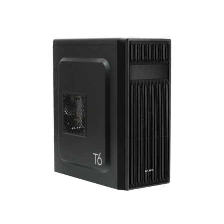 Zalman Корпус T6, без БЖ, 1xUSB3.0, 2xUSB2.0, 1x120mm Black fan, Perforated Side, ATX, Black - фото 2