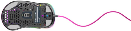Миша Xtrfy M4, USB-A, RGB, рожевий - фото 9
